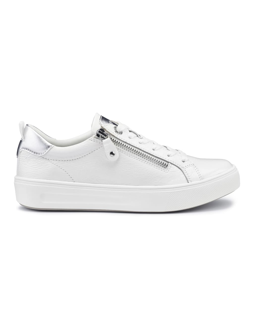 Cupid Leather Lace-Up Trainers 1 of 4