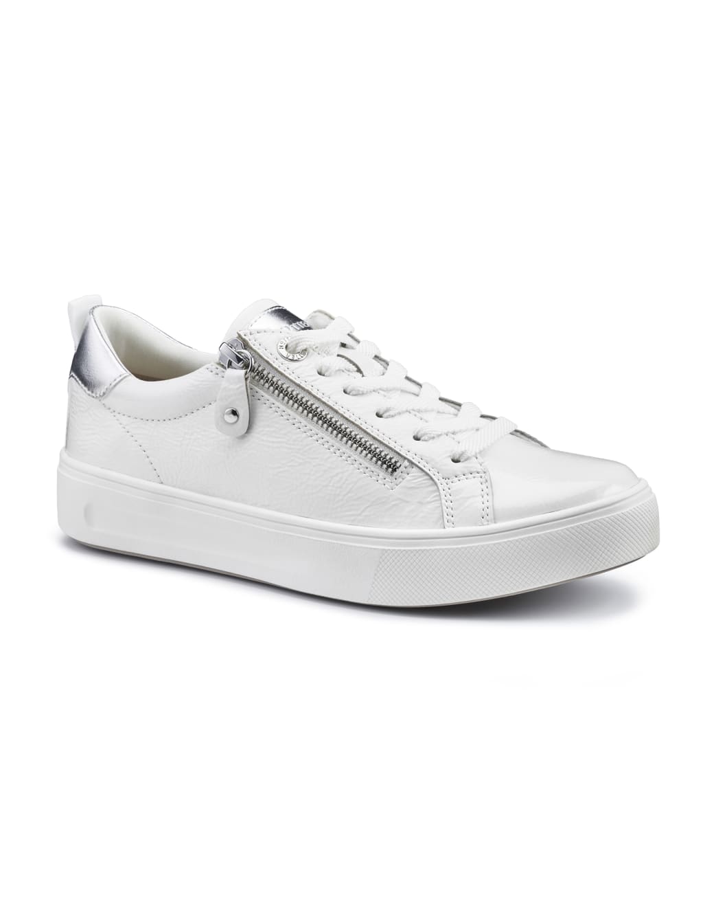 Cupid Leather Lace-Up Trainers 2 of 4