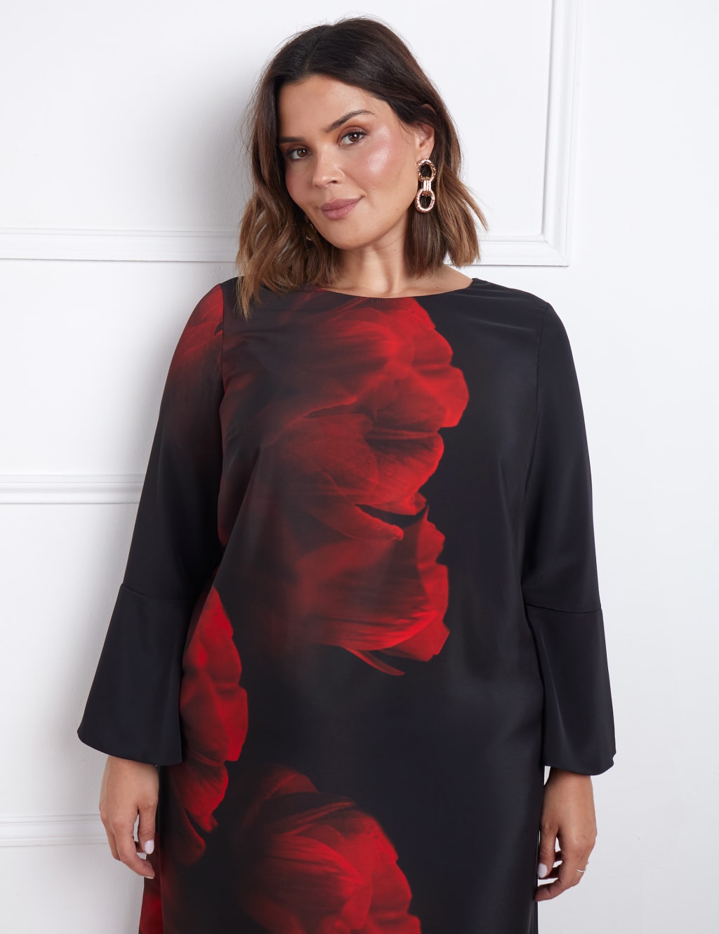 Floral Midaxi Swing Dress 3 of 8