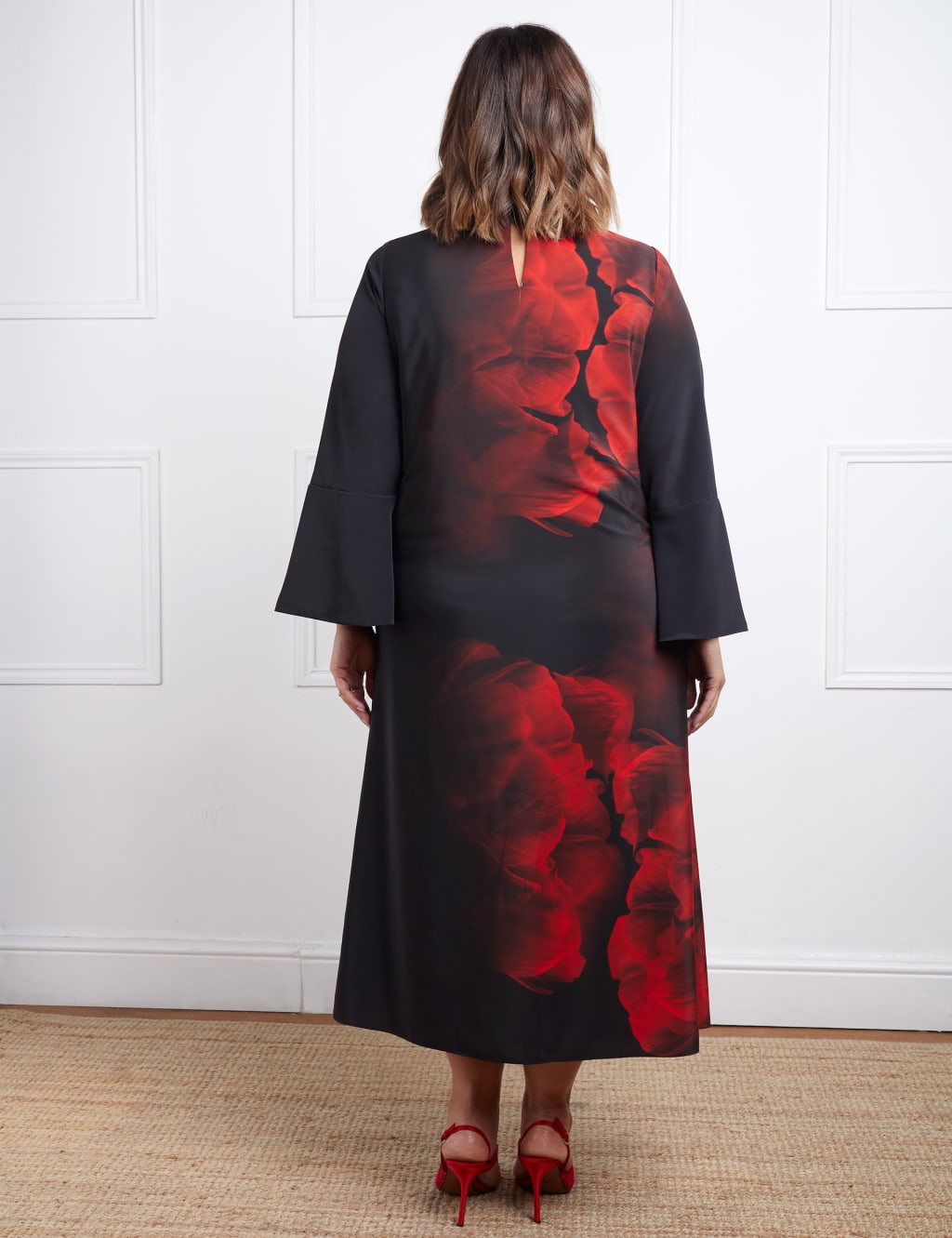 Floral Midaxi Swing Dress 8 of 8