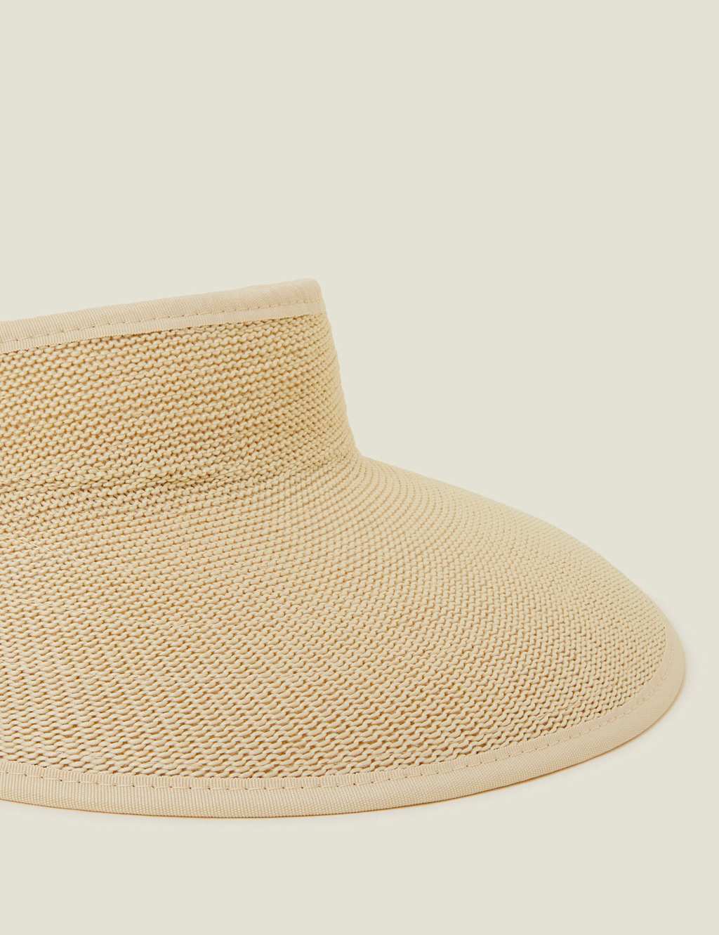 Woven Wide Brim Visor 2 of 3