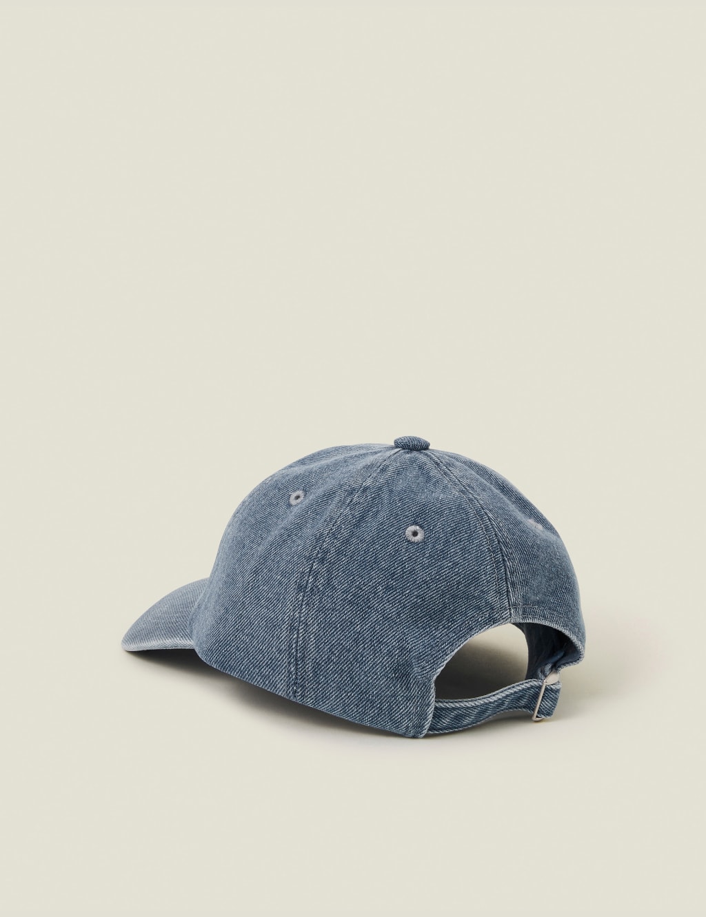 Pure Cotton Denim Baseball Cap 3 of 3