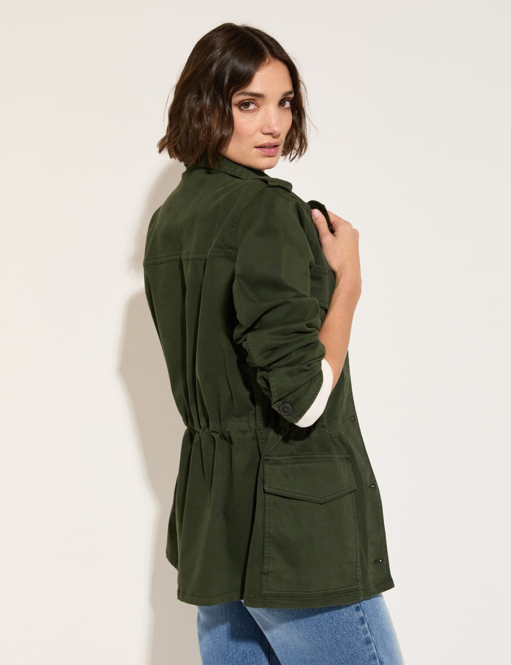 Cotton Rich Longline Utility Jacket 11 of 12