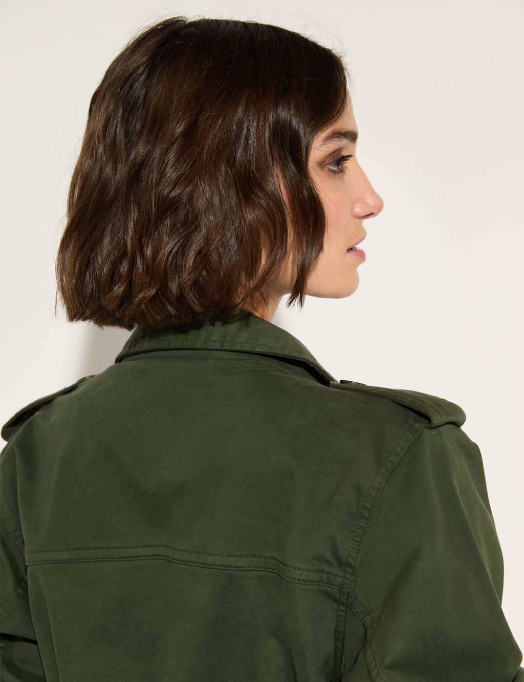 Cotton Rich Longline Utility Jacket 12 of 12
