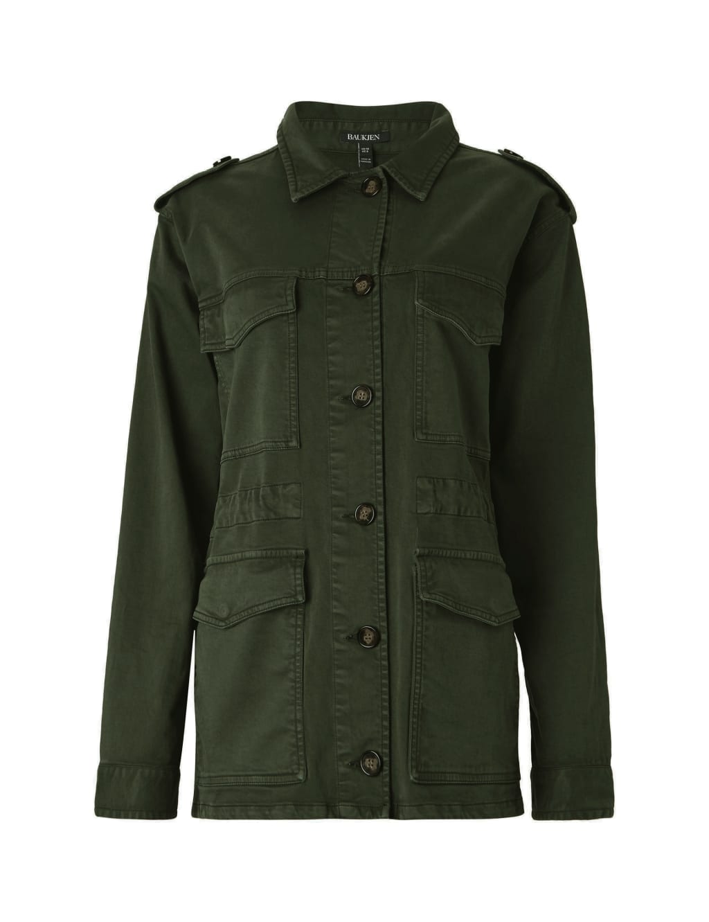 Cotton Rich Longline Utility Jacket 2 of 12