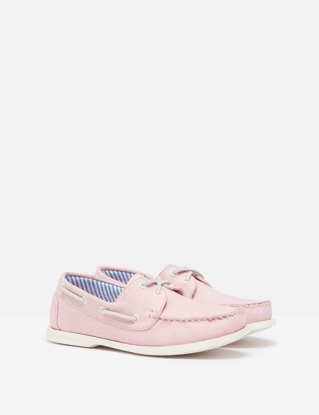 Canvas Lace Up Flat Boat Shoes 8 of 11
