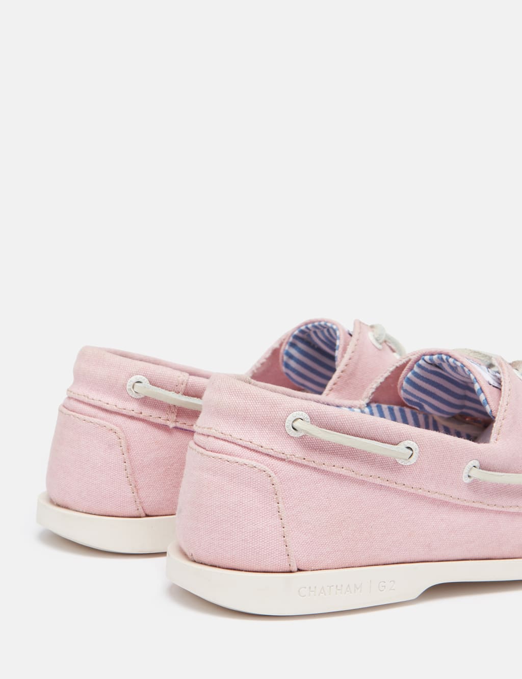 Canvas Lace Up Flat Boat Shoes 11 of 11