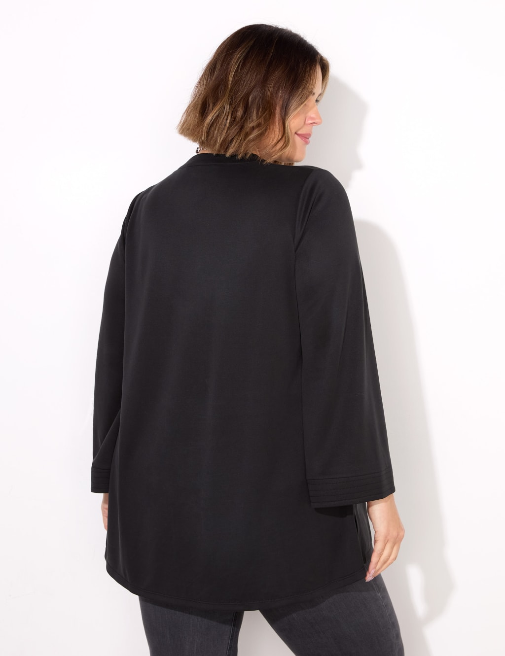 Modal Rich V-Neck Tunic 4 of 4