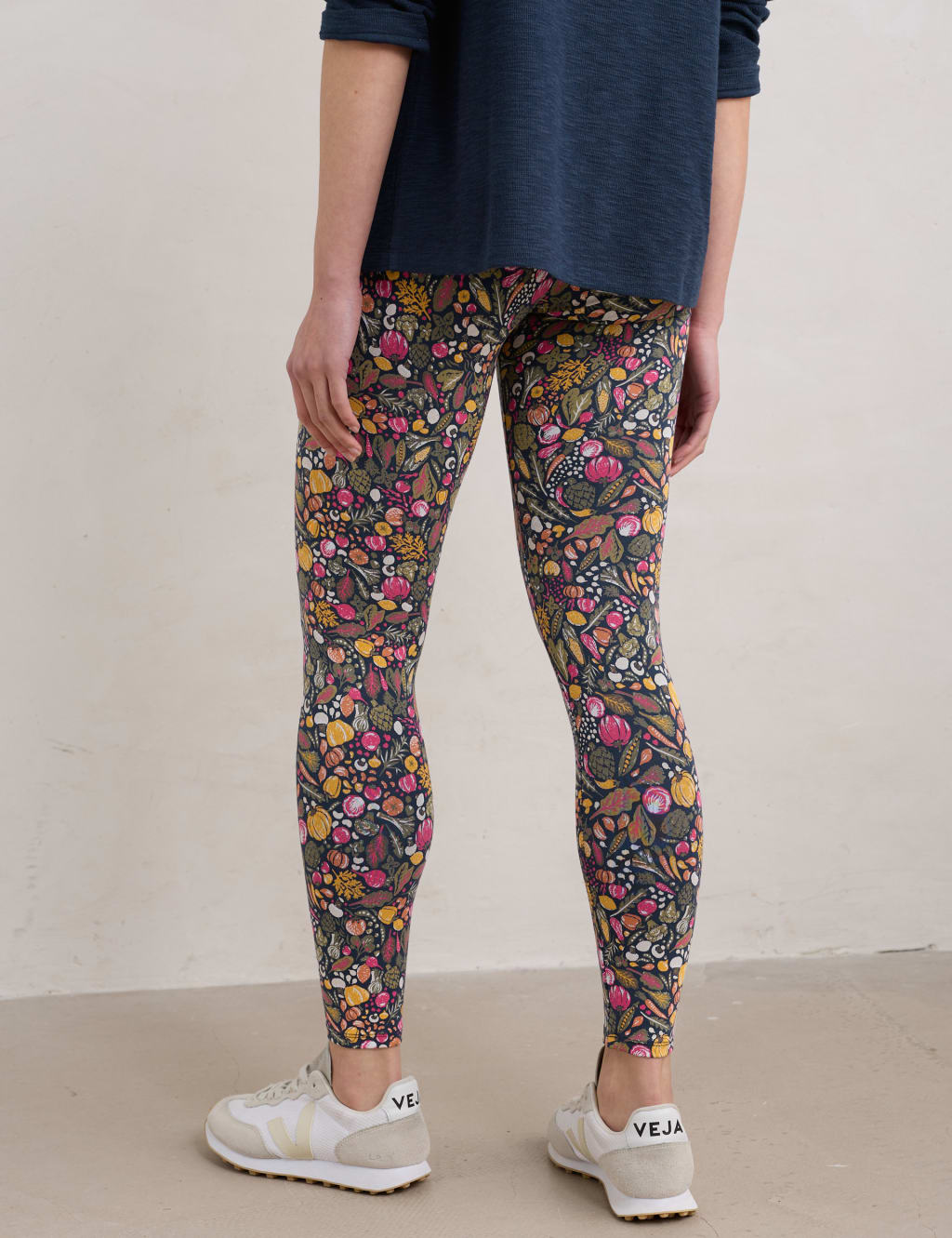 Cotton patterned leggings deals