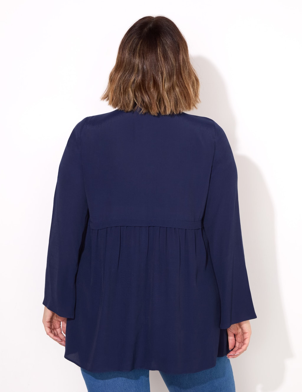 Pure Cotton V-Neck Tunic 3 of 4