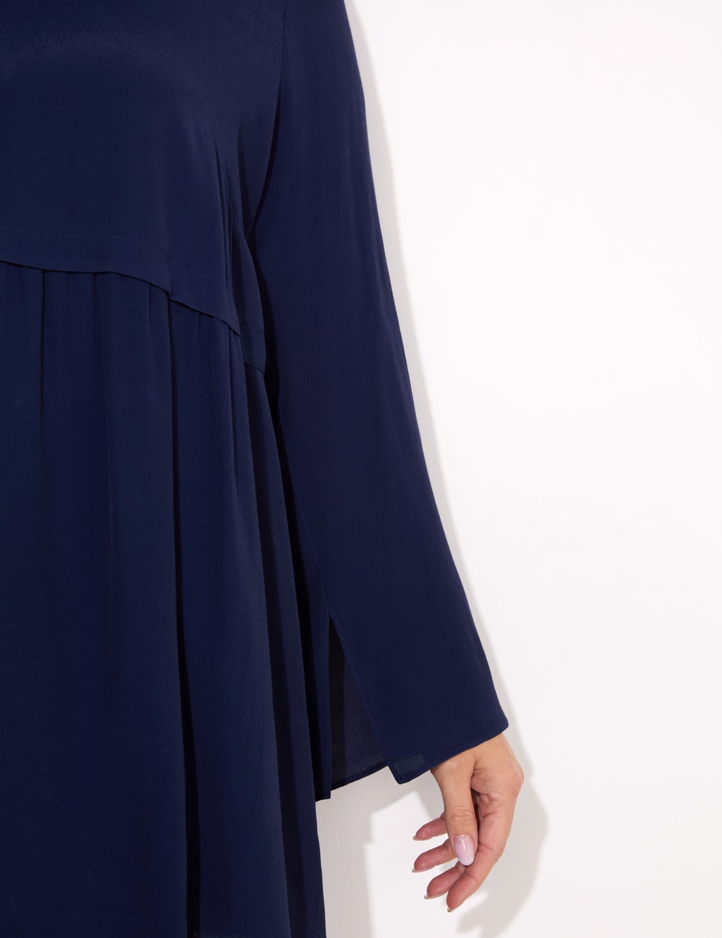 Pure Cotton V-Neck Tunic 4 of 4