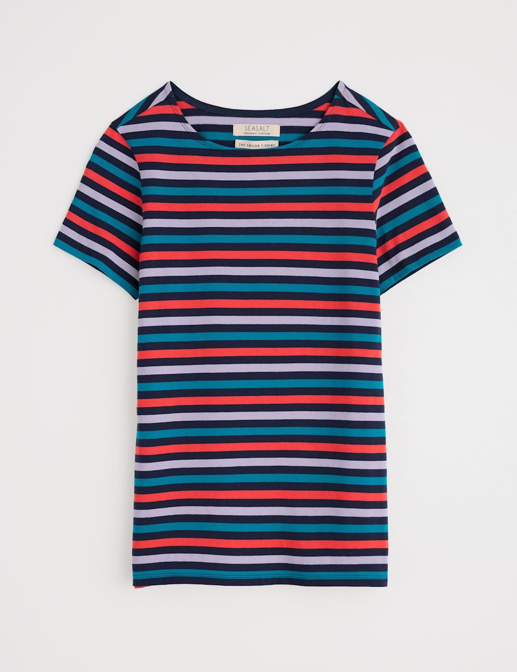 Pure Cotton Striped Slim Fit T-Shirt 2 of 5