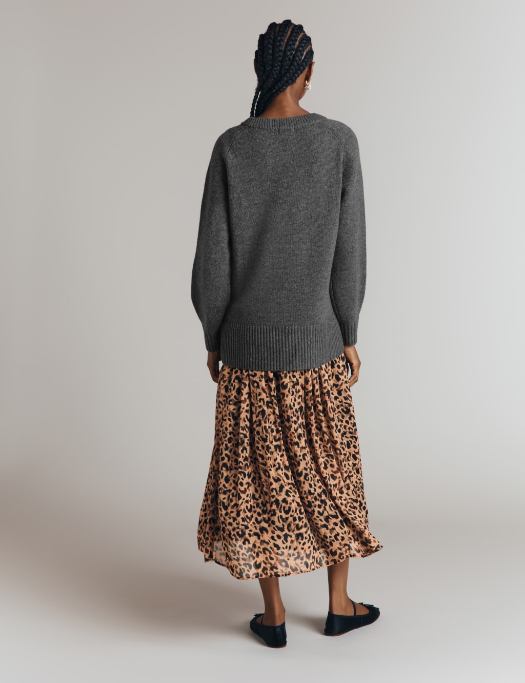 Wool Rich Textured Jumper 2 of 4