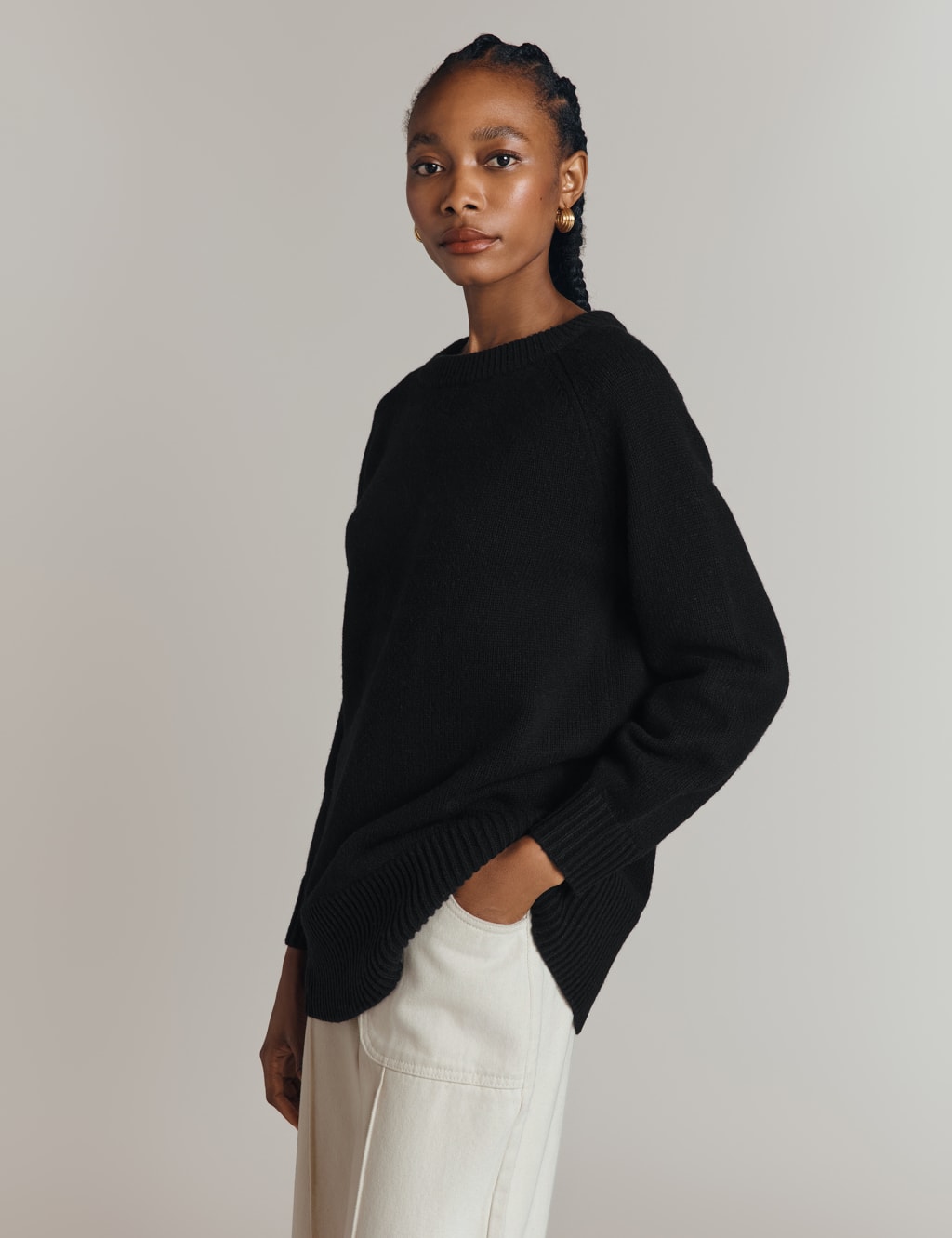 Wool Rich Textured Jumper 4 of 6
