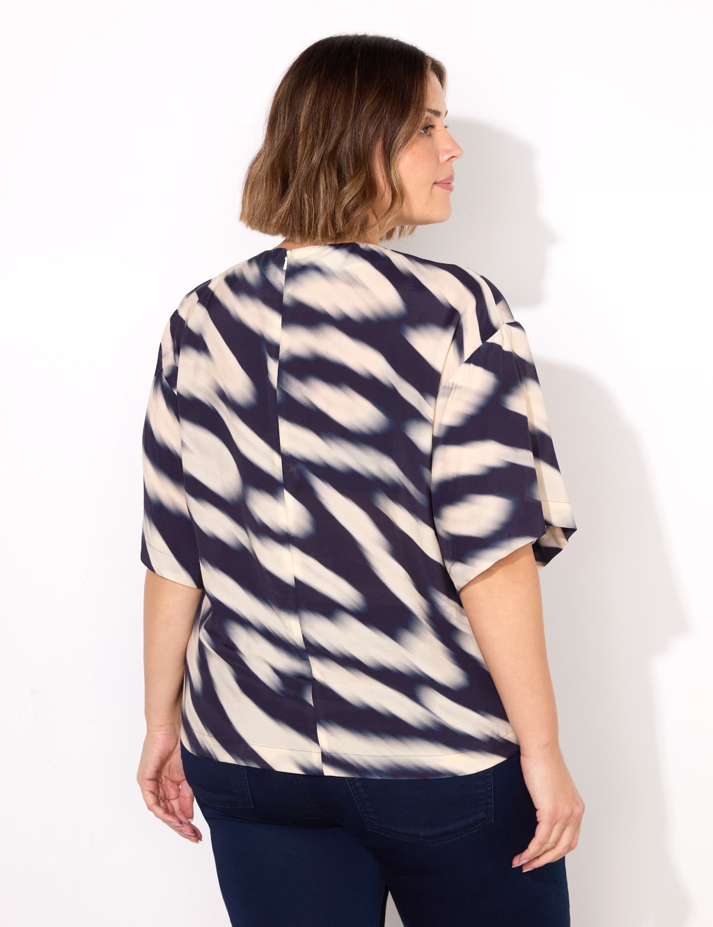 Animal Print Crew Neck T-Shirt 5 of 5