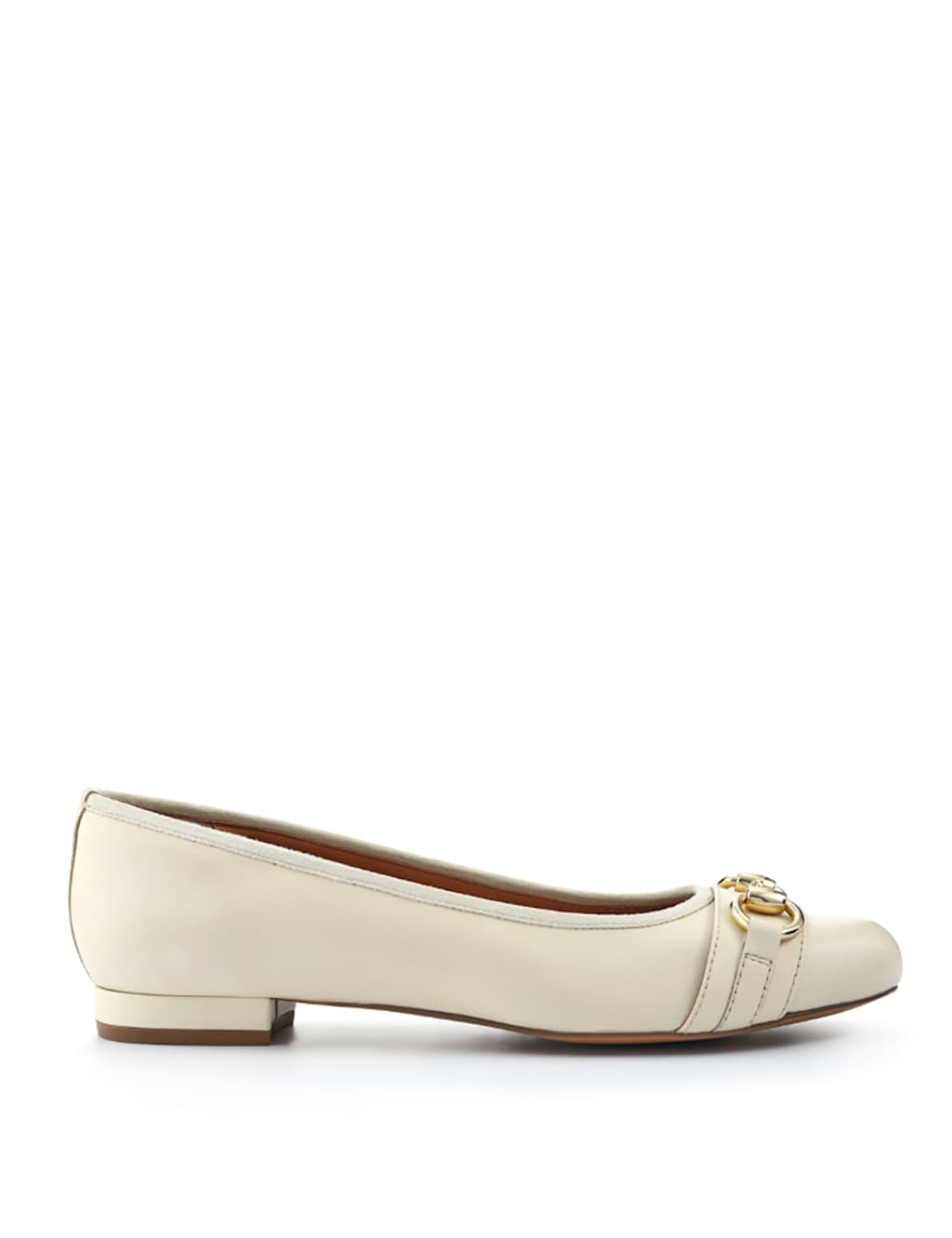 Leather Buckle Slip On Pumps 2 of 6