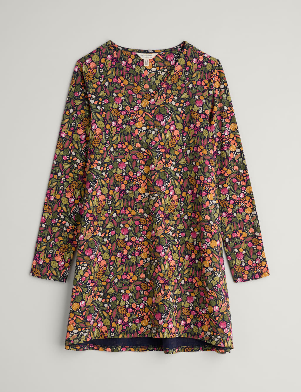 Cotton Rich Printed V-Neck Tunic 2 of 5