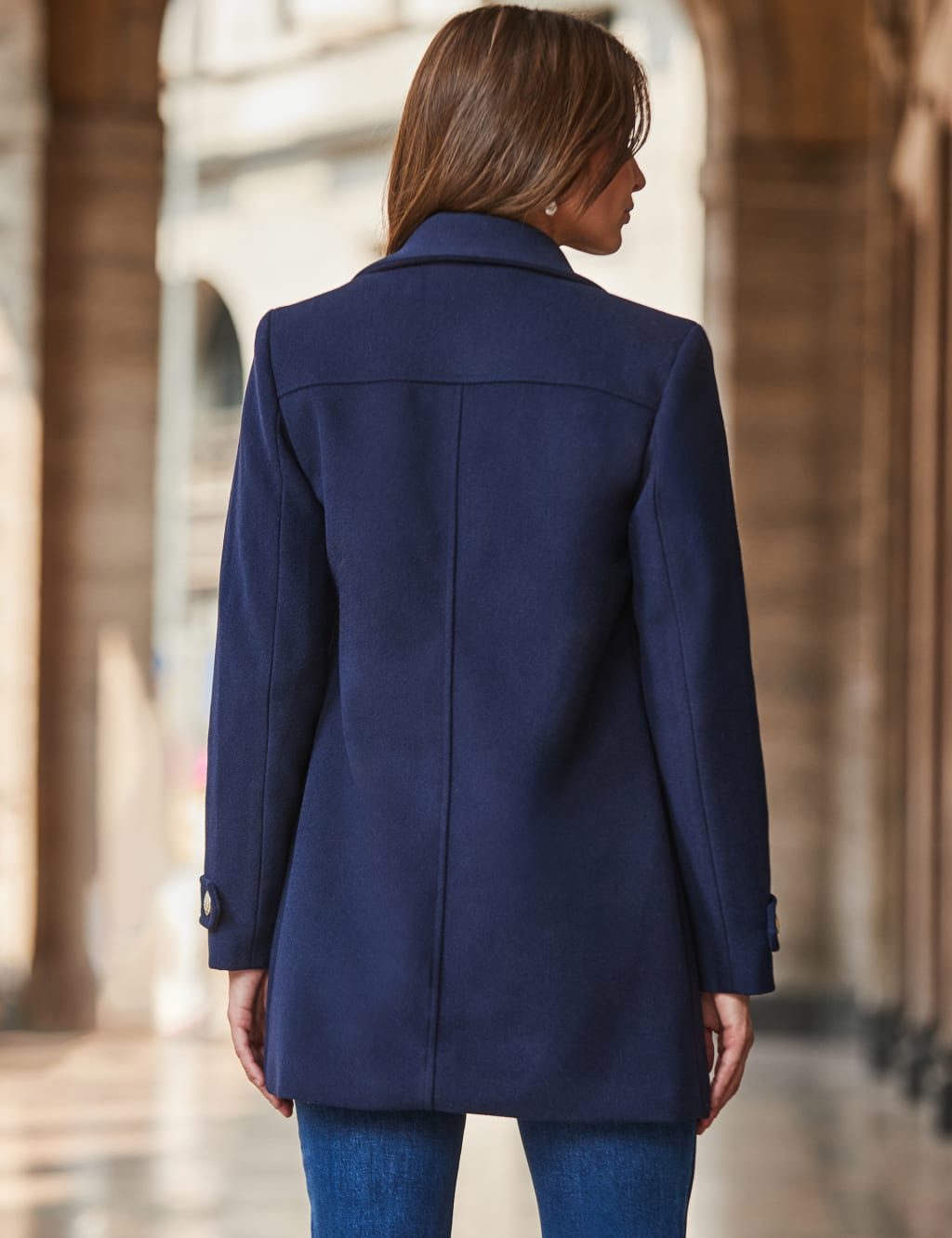 Double Breasted Pea Coat 4 of 5