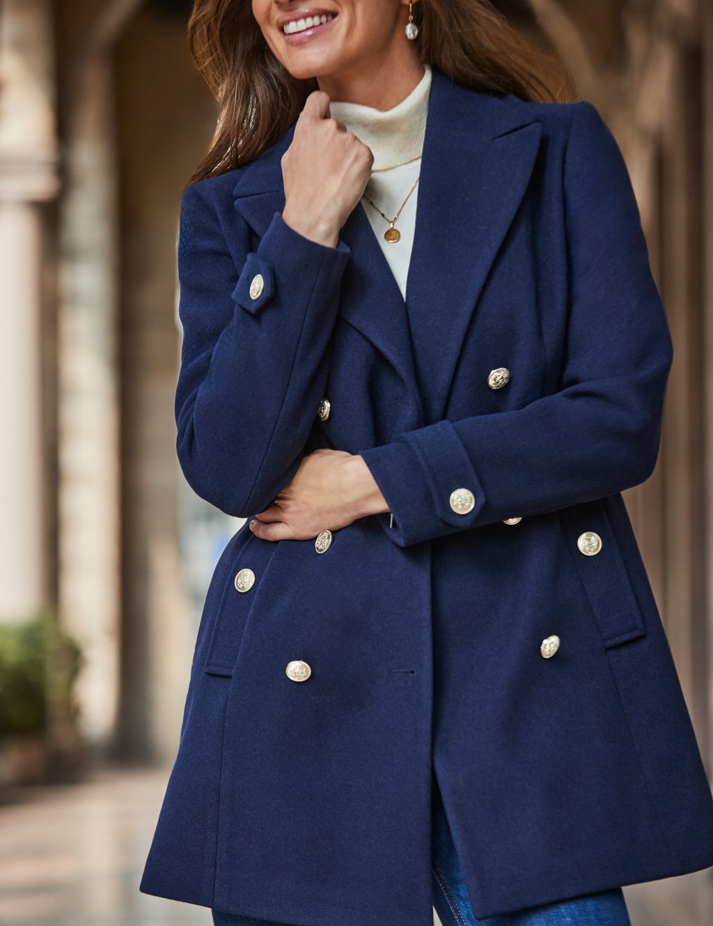 Double Breasted Pea Coat