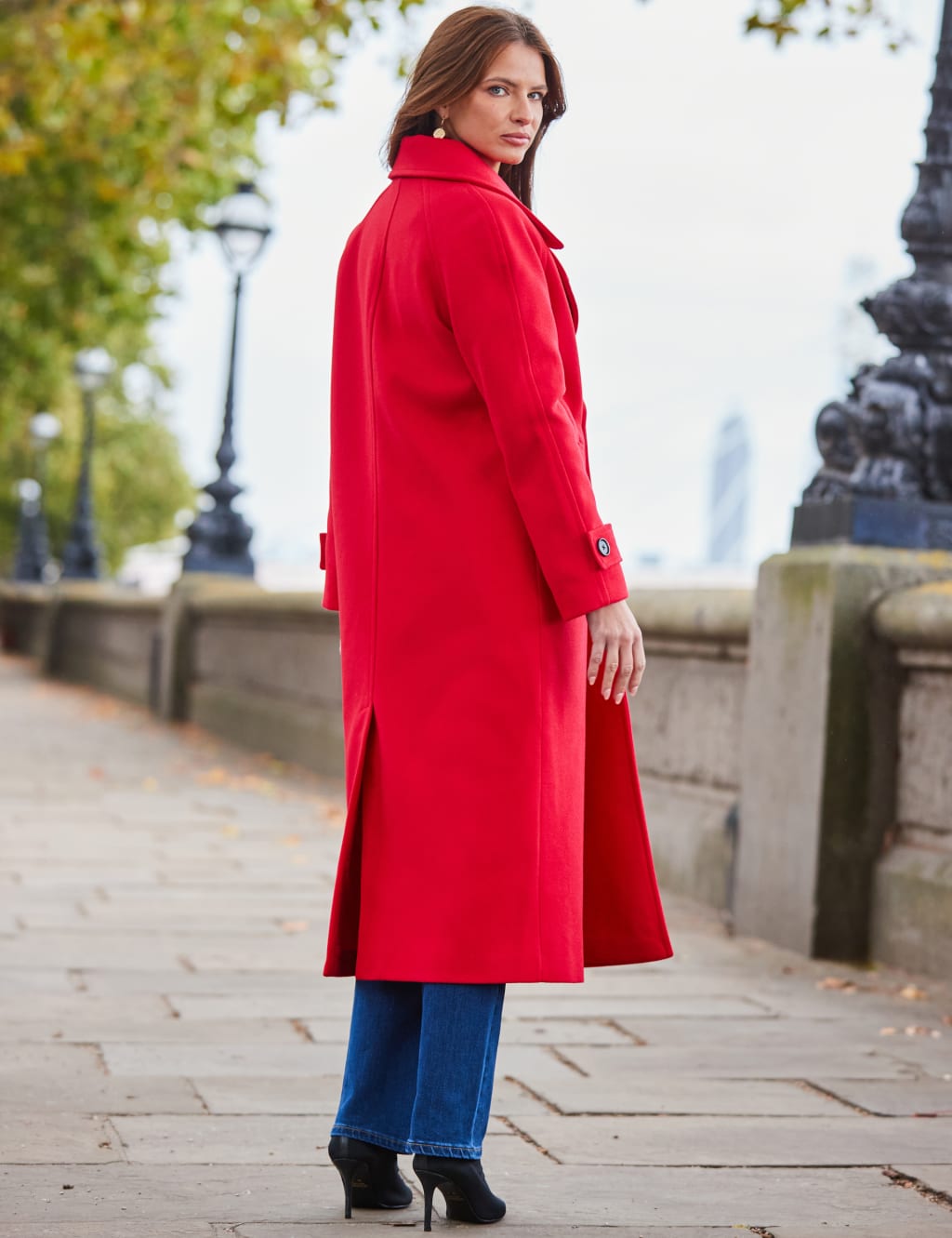 Oversize peacoat best sale