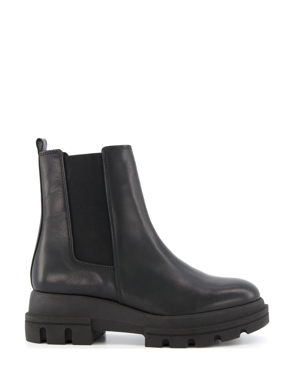 Leather Chelsea Platform Ankle Boots Dune London M S
