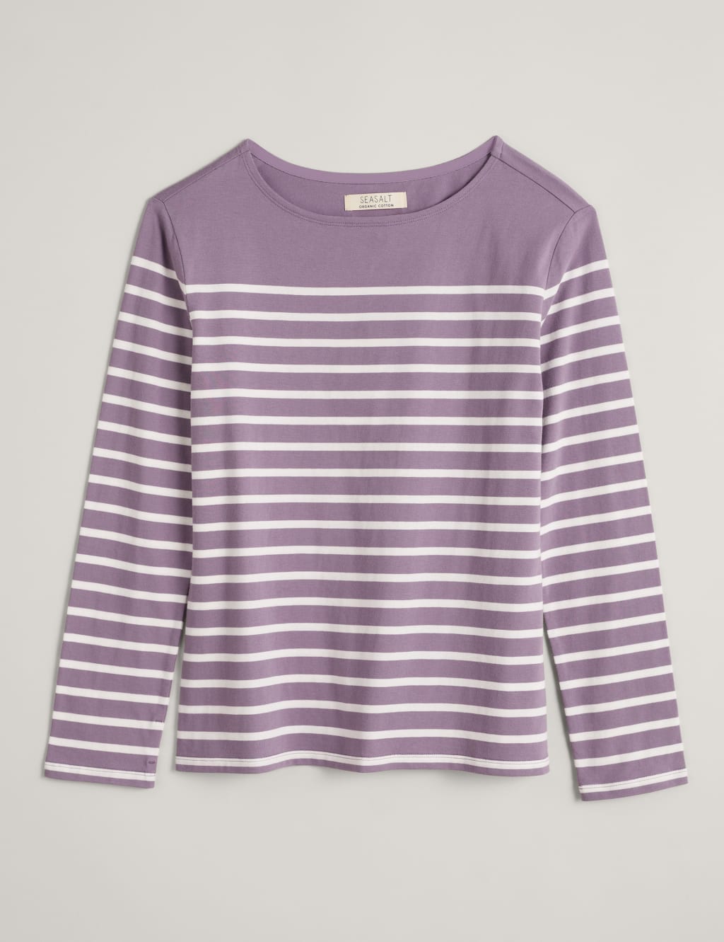 Cotton Striped Long Sleeve Top 2 of 4