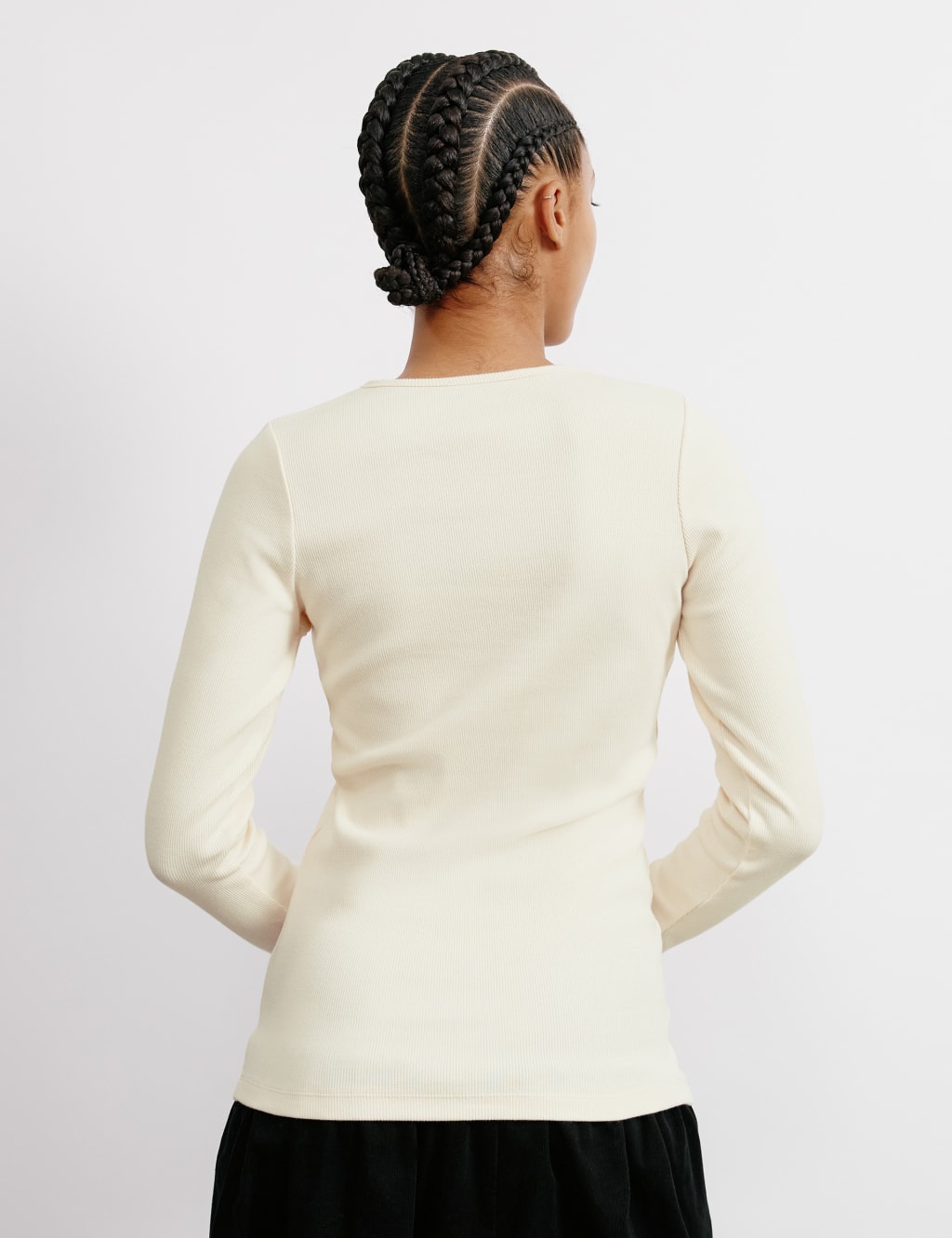 Cotton Rich Ribbed Top 5 of 5