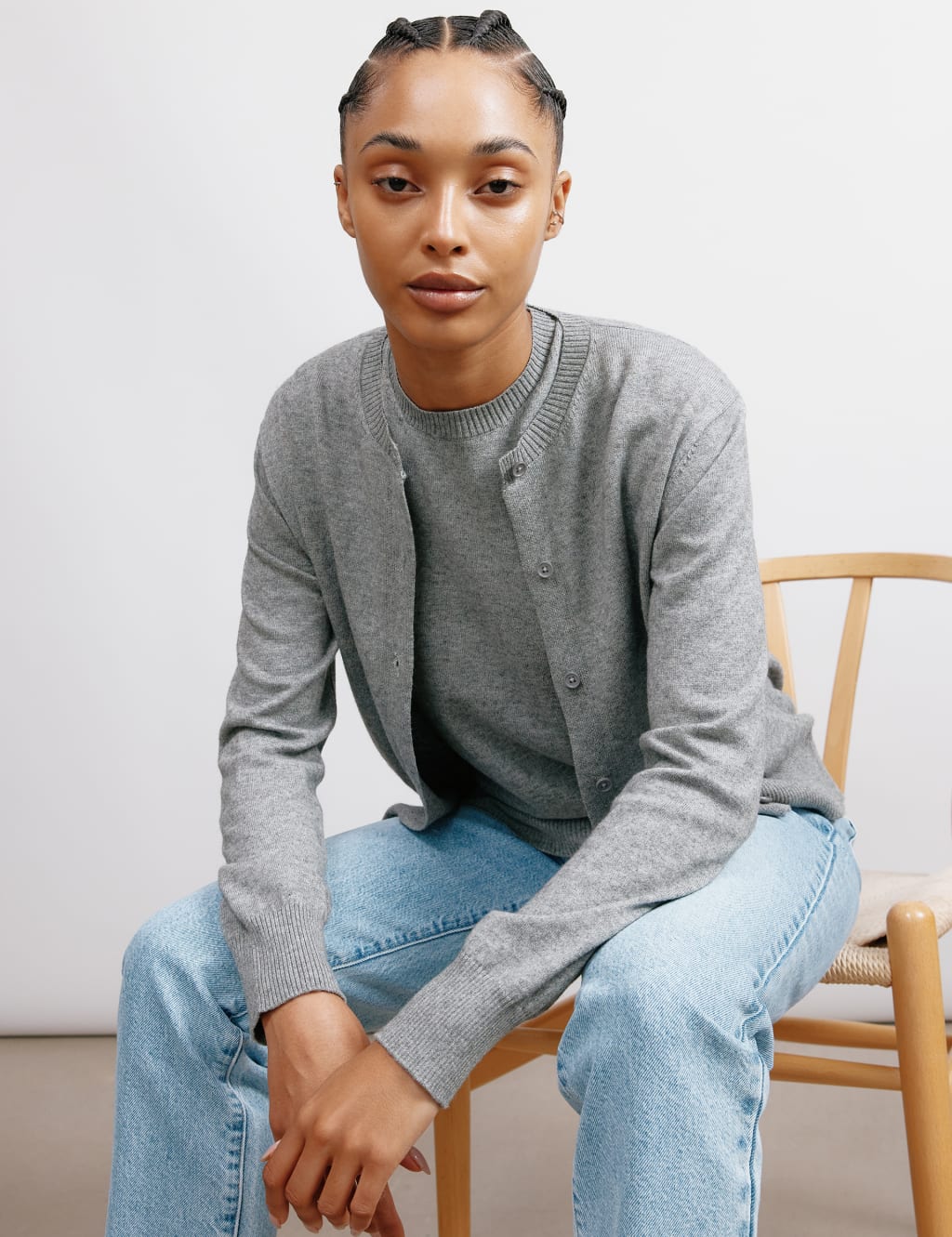 Cotton on grey cardigan online
