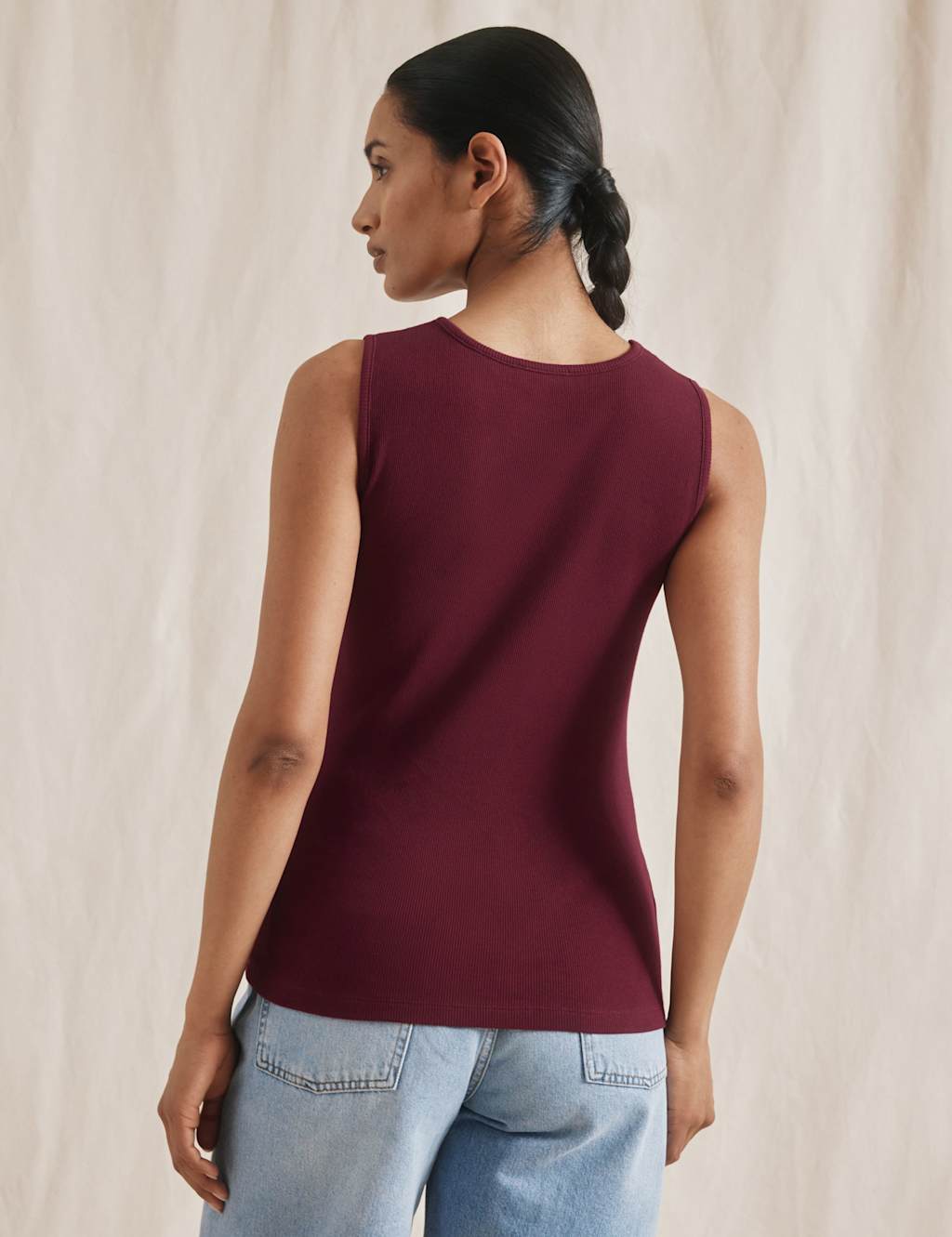 Cotton Rich Ribbed Vest 4 of 5
