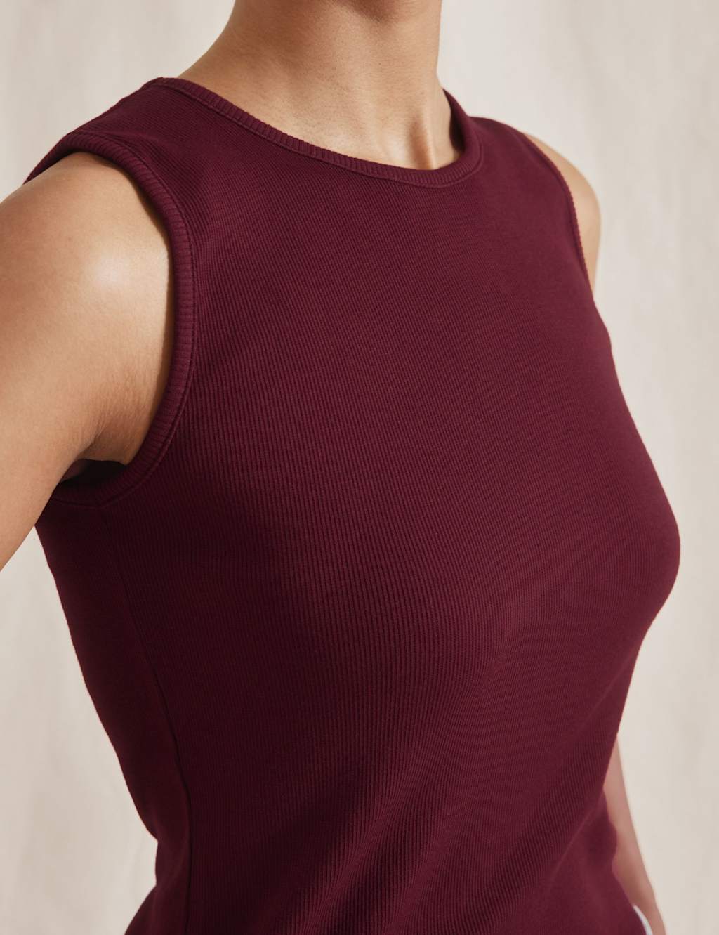 Cotton Rich Ribbed Vest 5 of 5
