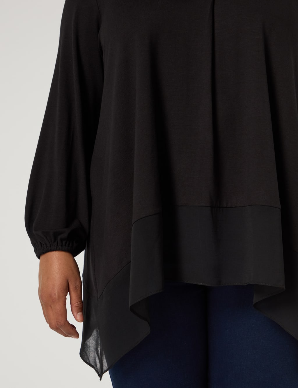 Jersey V-Neck Tunic 3 of 4