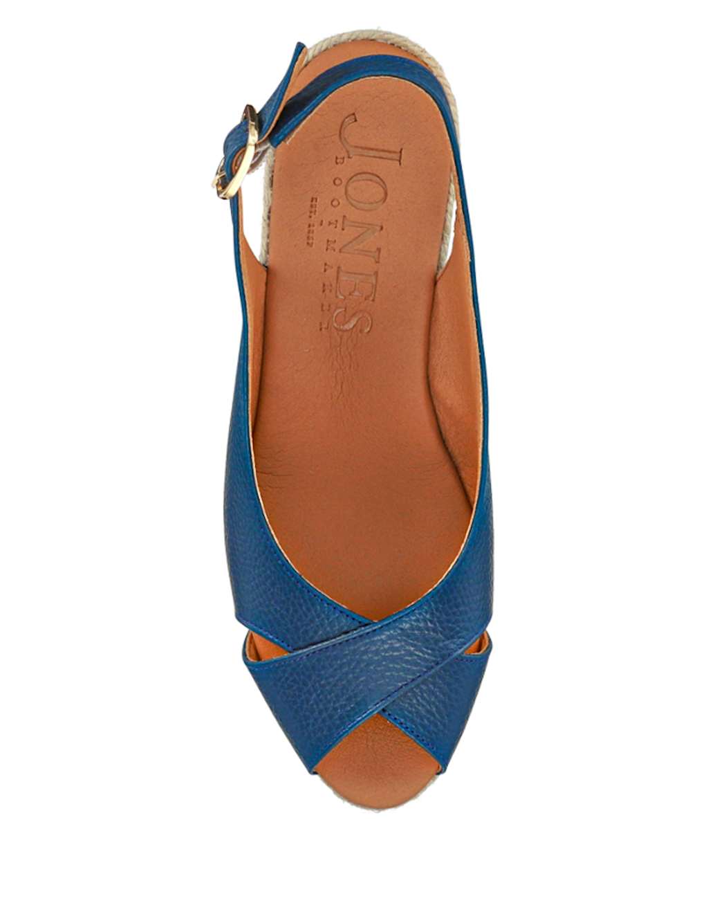 Leather Ankle Strap Wedge Sandals 4 of 7