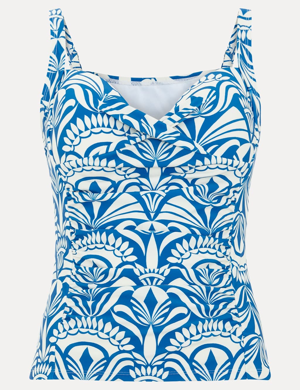 Printed Padded Tankini Top 2 of 7