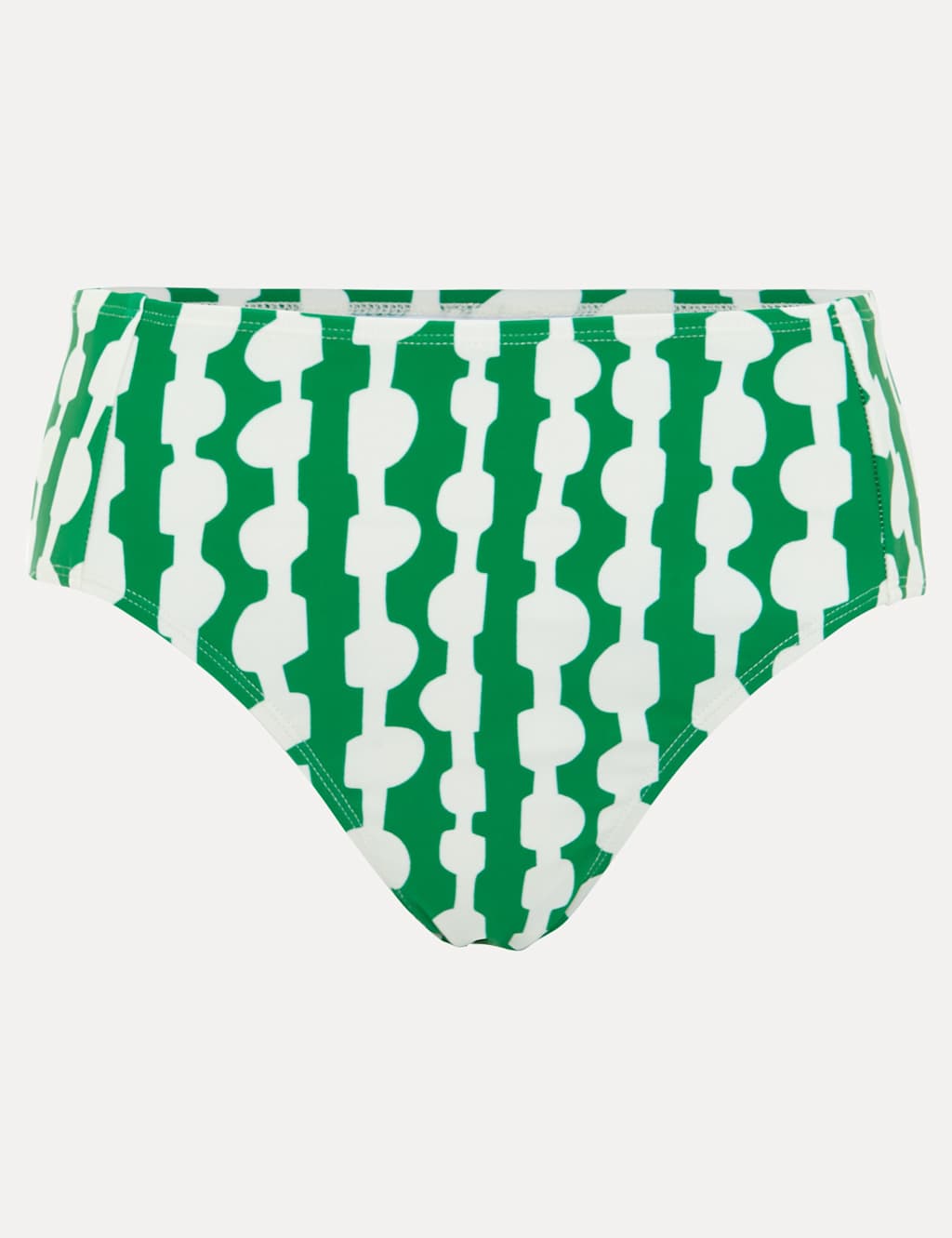 Printed High Waisted Tankini Bottoms 2 of 5