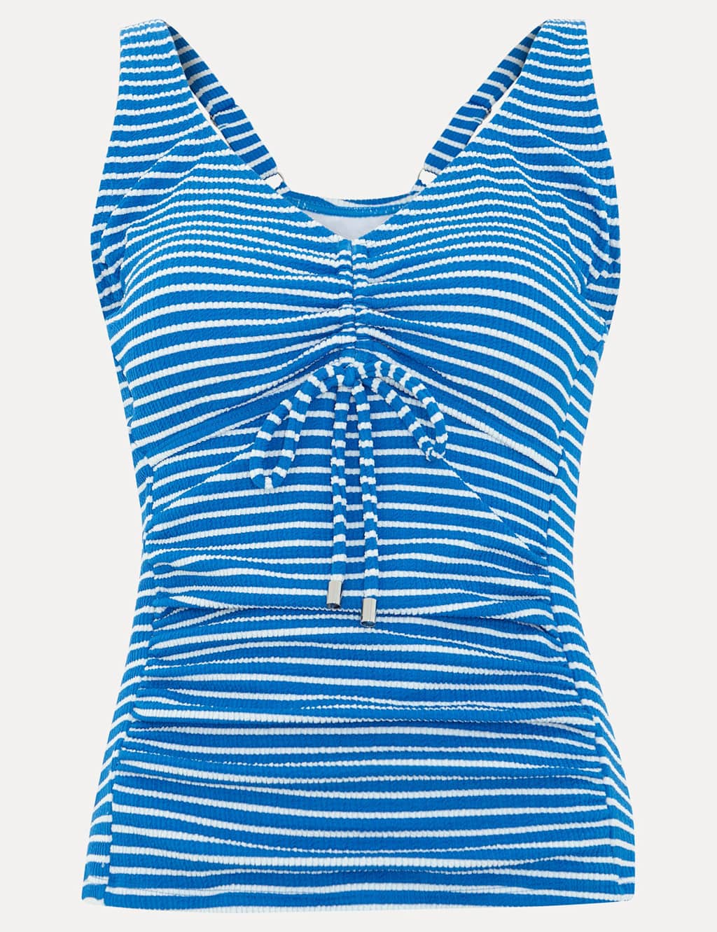 Striped V-Neck Tankini Top 2 of 7