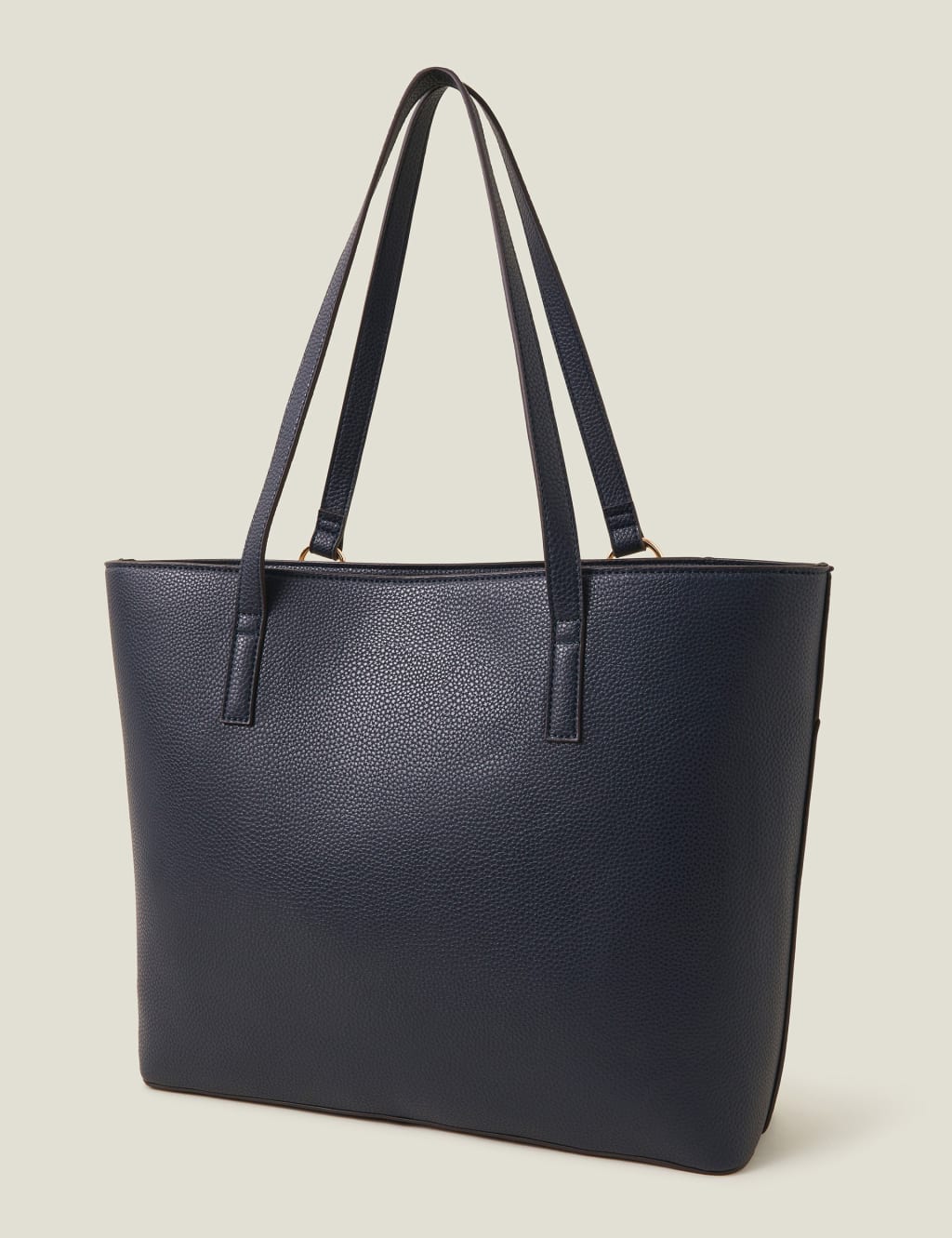 Faux Leather Colour Block Tote Bag 3 of 4