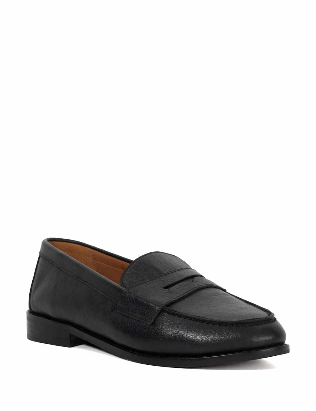 Wide Fit Leather Loafers 5 of 6