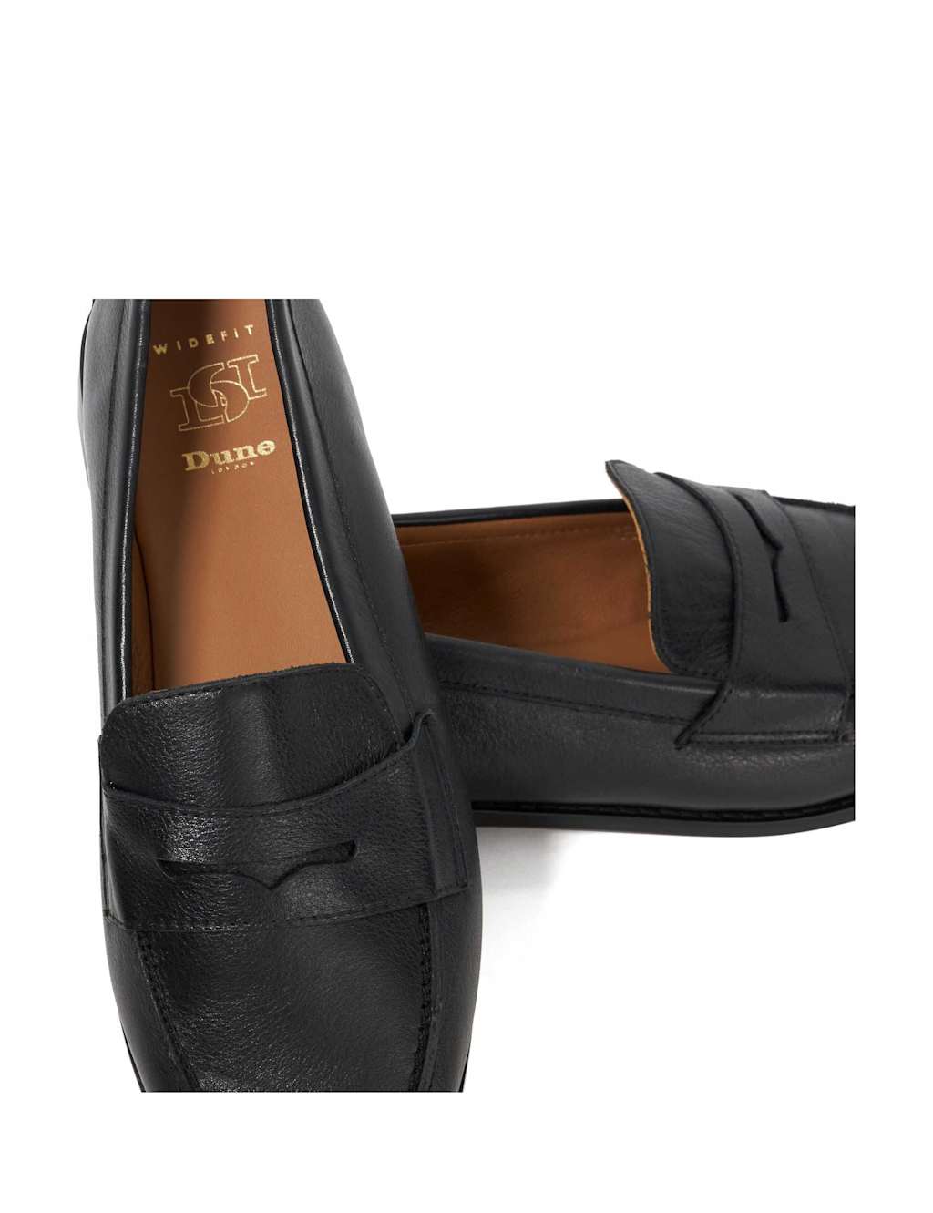 Wide Fit Leather Loafers 6 of 6