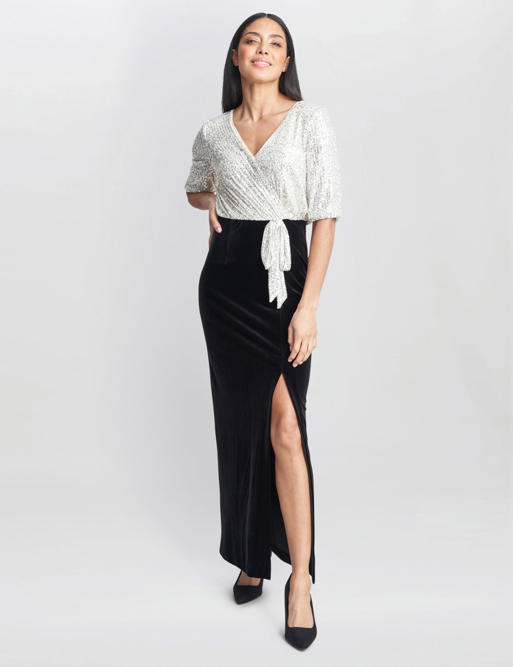 Gina bacconi sequin dress shop