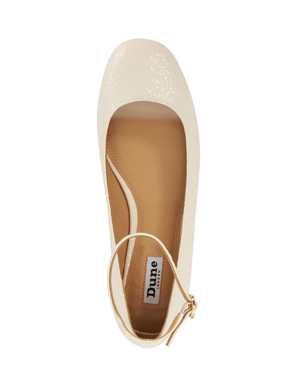 Patent Ankle Strap Flat Pumps 2 of 5