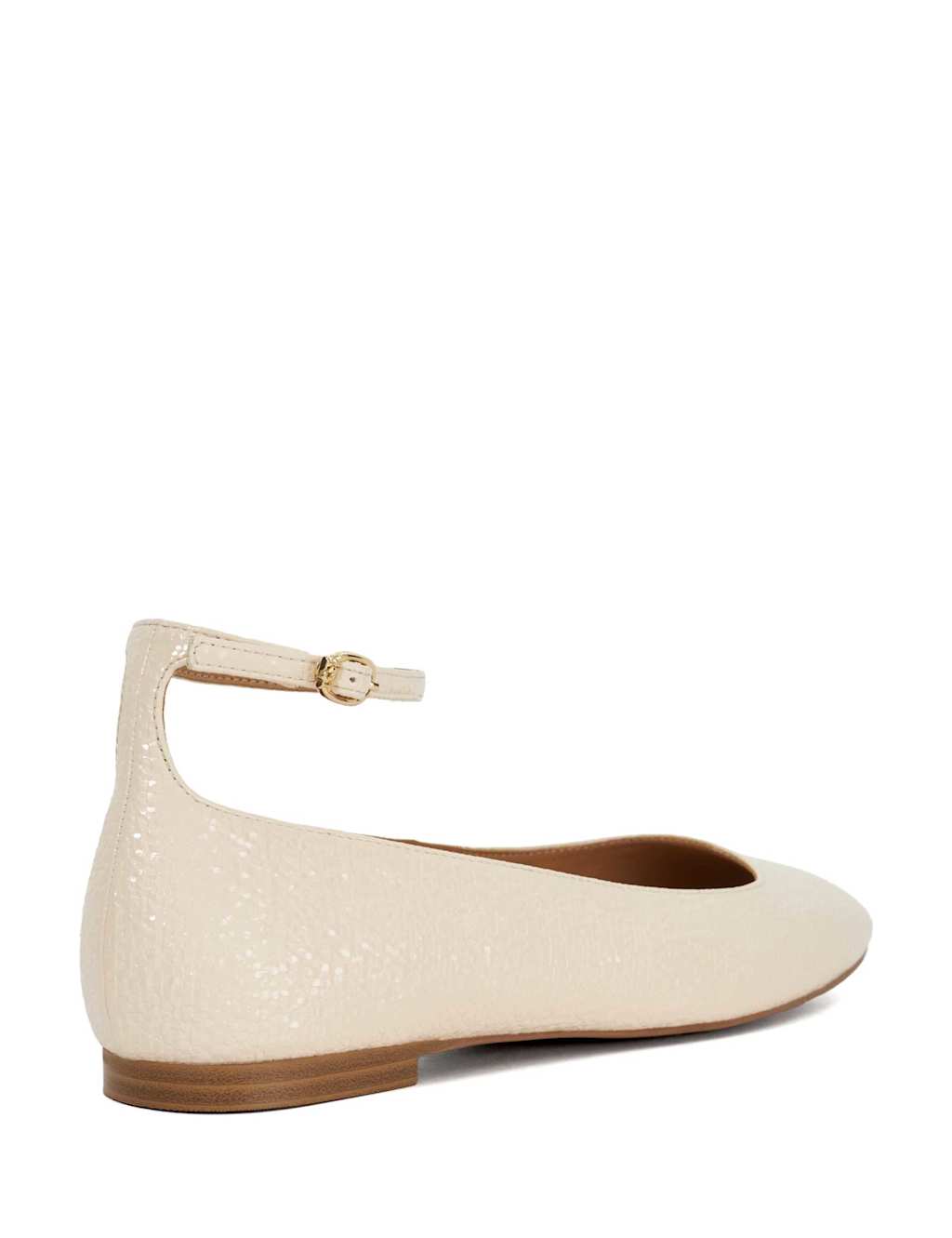 Patent Ankle Strap Flat Pumps 4 of 5