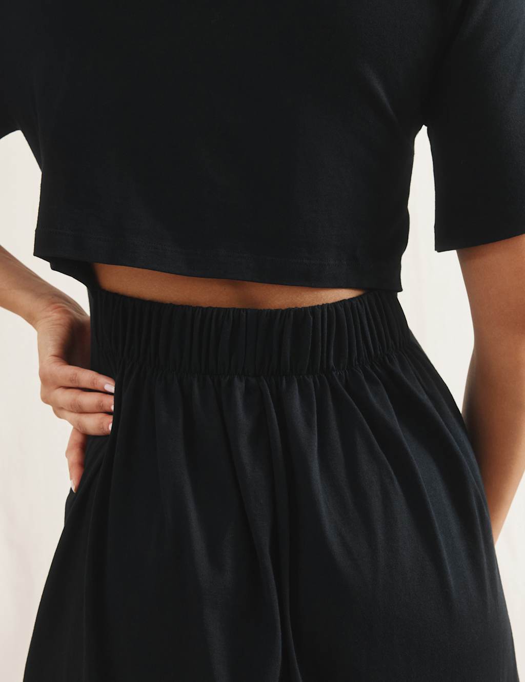 Pure Cotton Slash Neck Midi Skater Dress 4 of 4