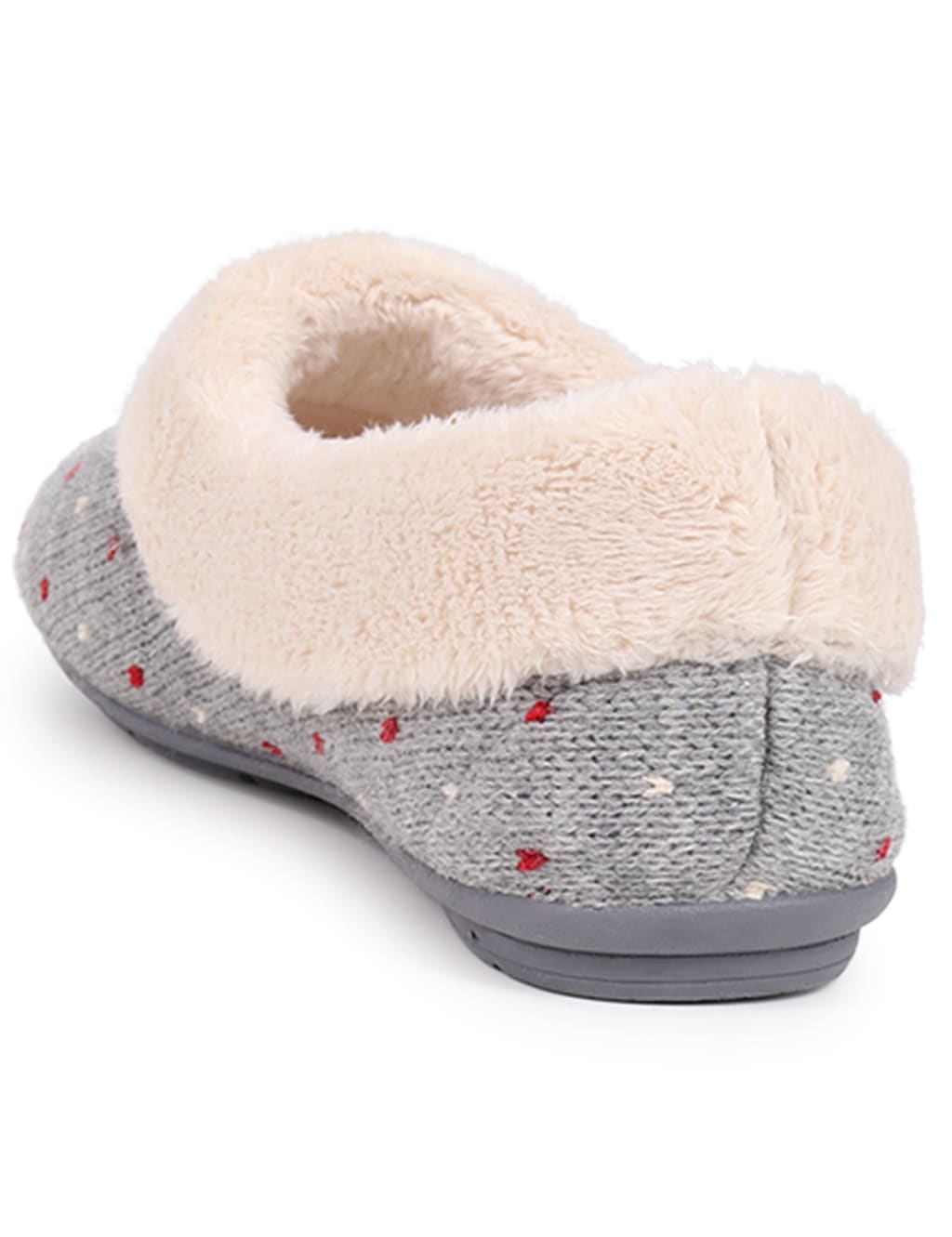 Womens fur lined slippers cheap