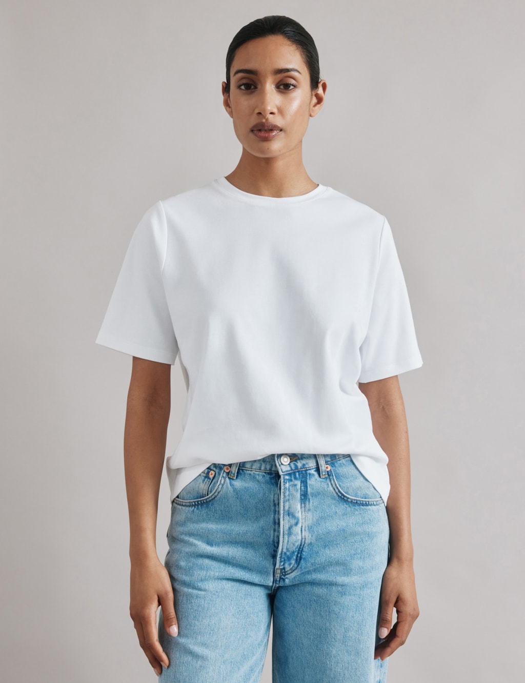 Pure Cotton Boxy Top 3 of 5