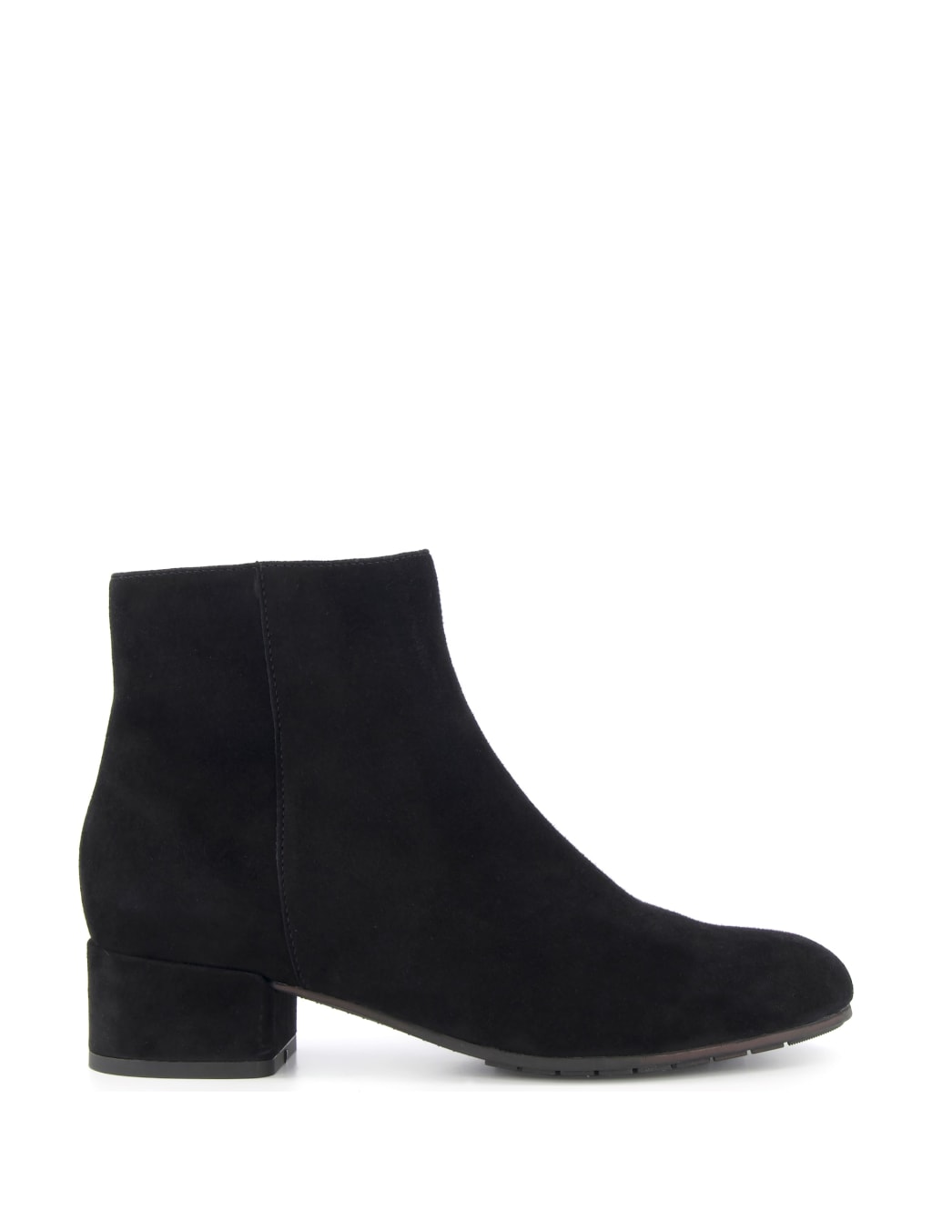 Dune black suede ankle boots clearance