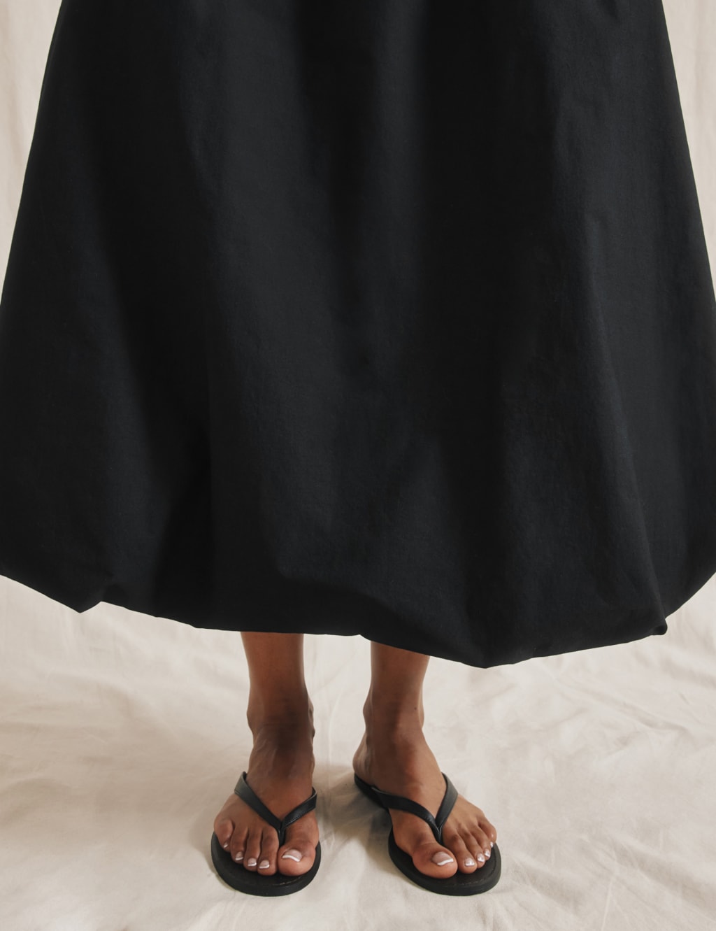 Pure Cotton Midi Puffball Skirt 6 of 6