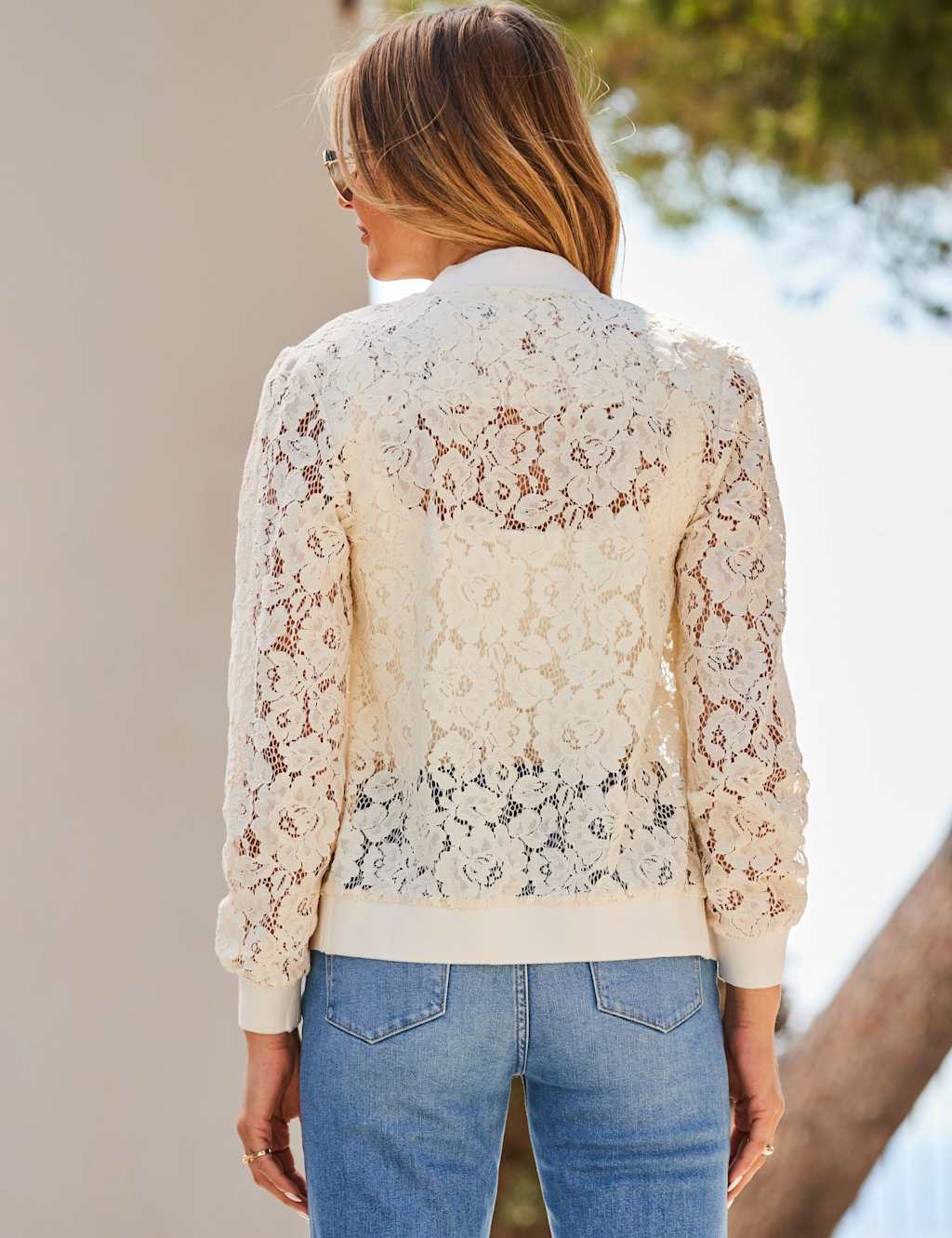 Lace Bomber Jacket 4 of 8