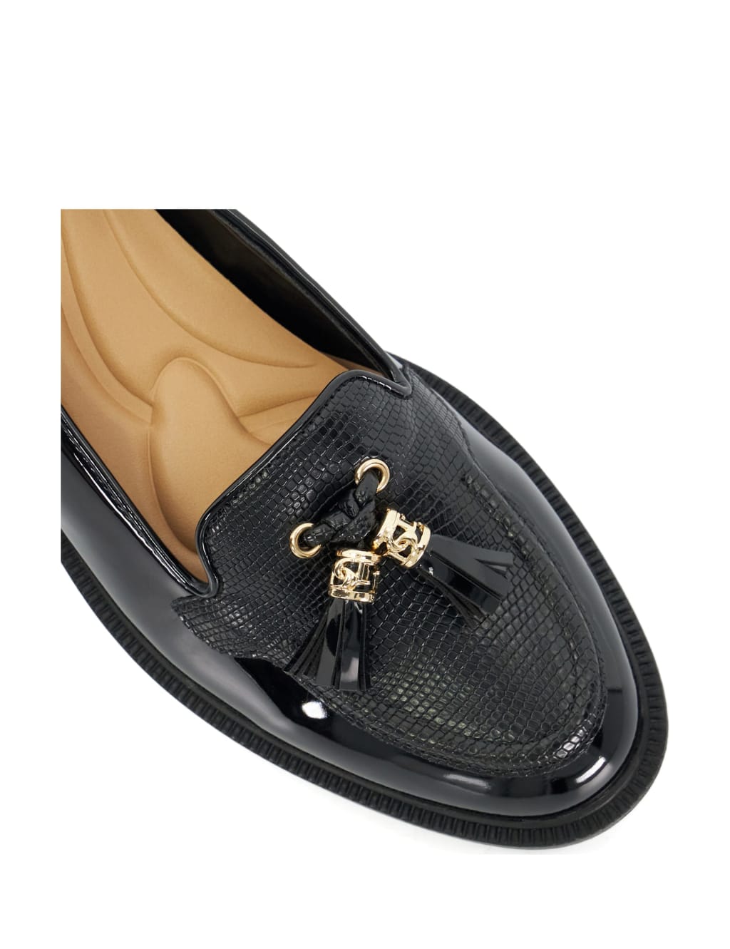 Tassel Slip On Block Heel Loafers 5 of 5