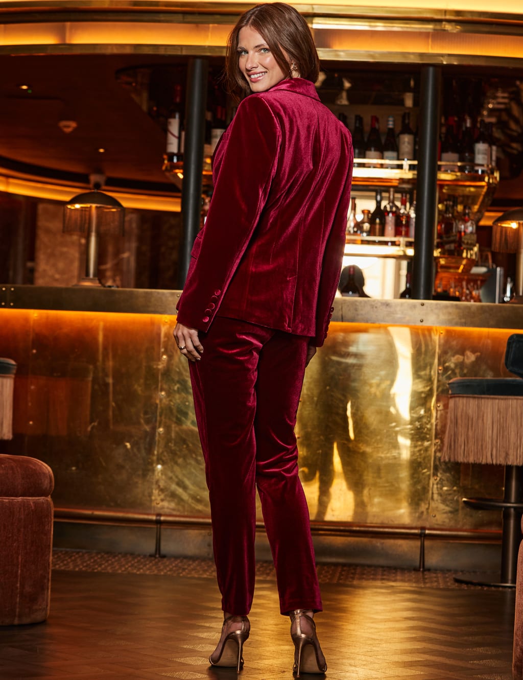 Velvet Tapered Trousers 3 of 6