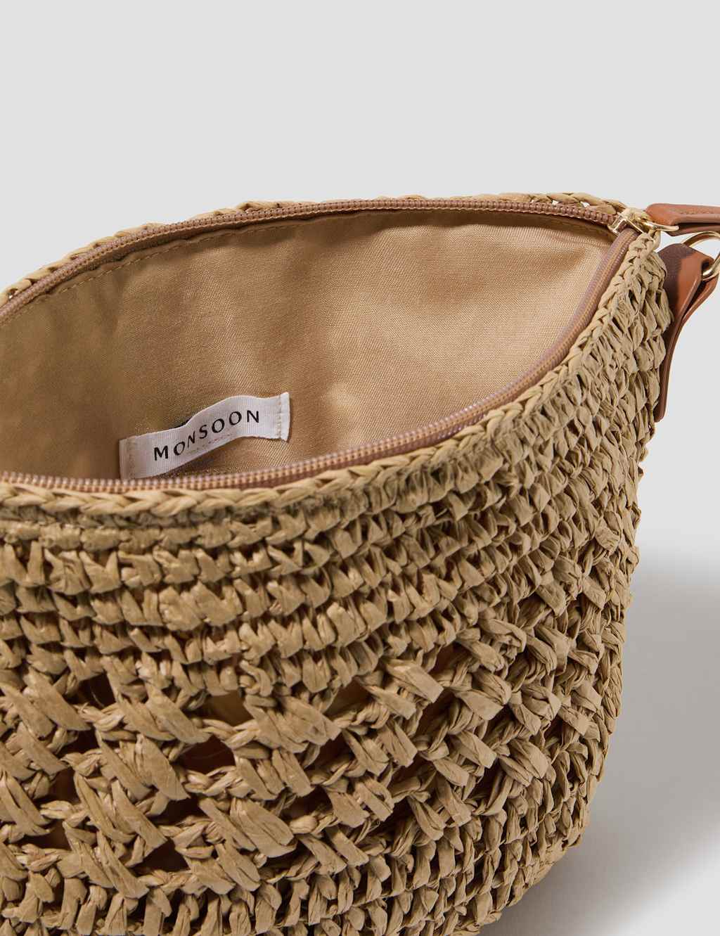 Straw Crochet Cross Body Bag 4 of 5